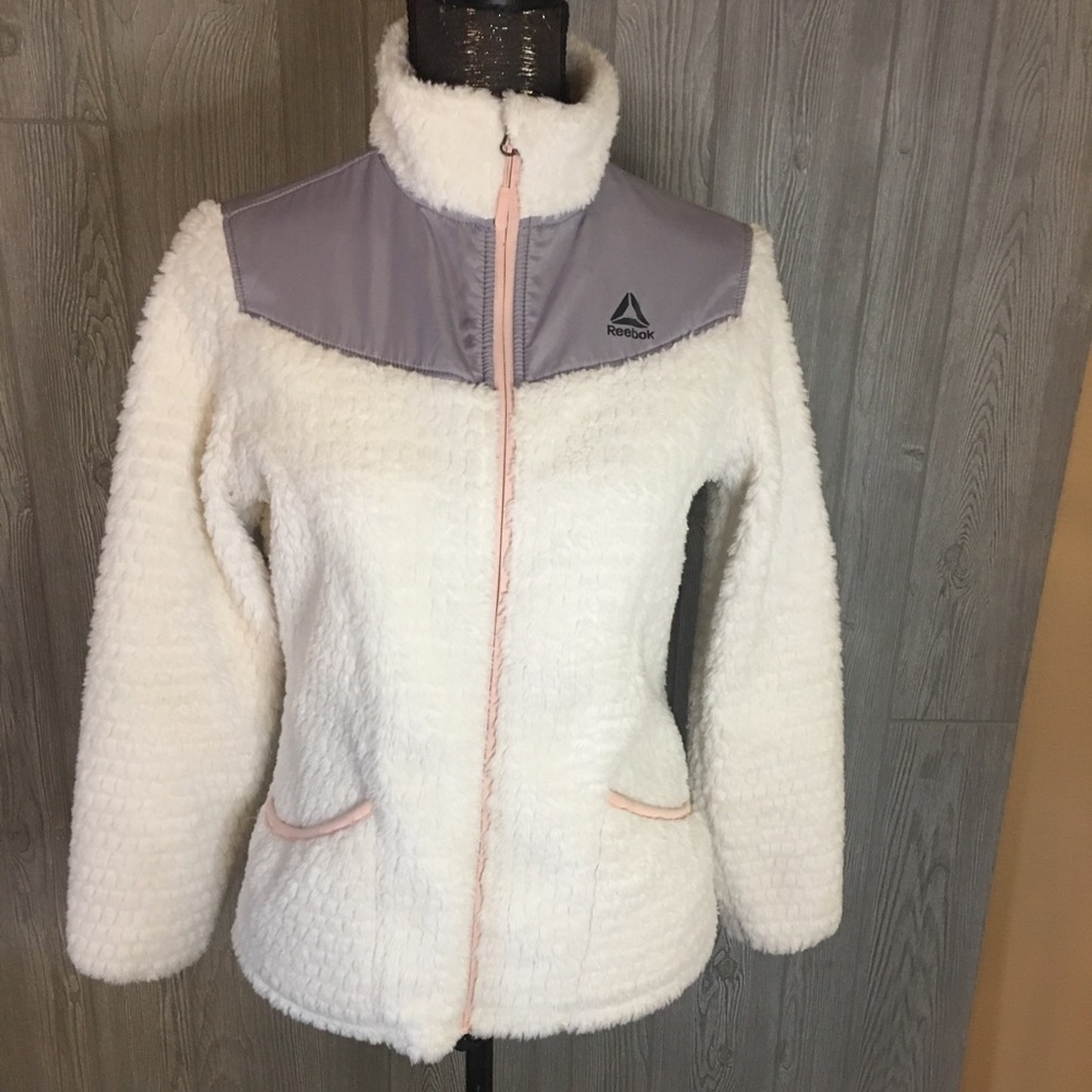 Girls Reebok Furry Jacket Size 14/16